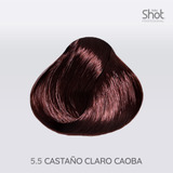 Tintes Cabello Kolor Shot Caobas 2pzas Kit + 2peroxidos