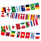 Guirnalda De 100 Banderas Del Mundo 25 Metros Banderines