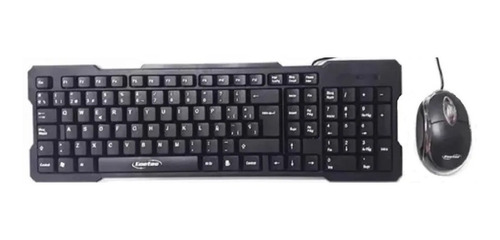 Combo Teclado Y Mouse Usb K9 Alámbrico Para Pc