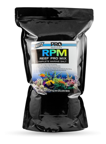 Sal Para Acuario Marino - Fritz Rpm 6.35kg - Reef Pro Mix 