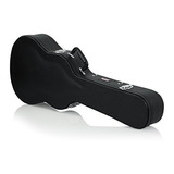 Funda Rígida Para Guitarra Acústica De Color Negro 