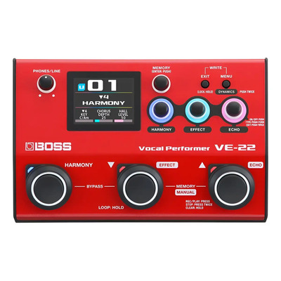 Ve-22 Boss Pedal Procesador Multiefectos Para Voz | Envío gratis