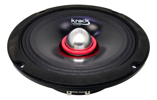 Par 2 Medios 6.5 Tipo Open Show Krack 300 Watts Potentes Color Negro