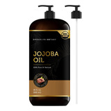 Brooklyn Botany Aceite De Jojoba Para Piel, Cabello Y Cara,.