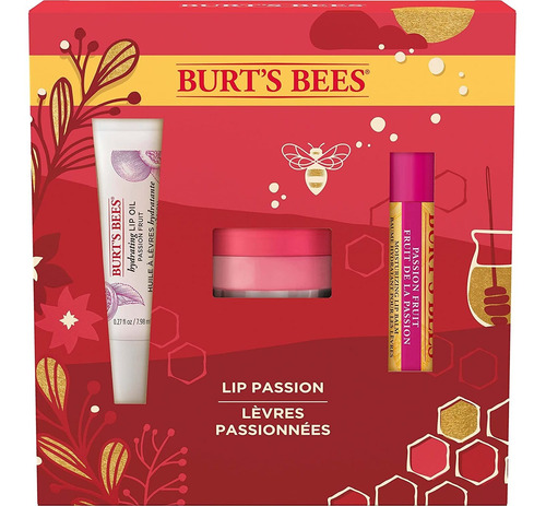 Burt's Bees Regalos De Navidad, 3 Productos De Relleno De Ca