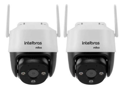 Kit 2 Câmeras Inteligente Wifi Intelbras Im7 Full Color 360°