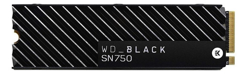 Disco Sólido Ssd Interno Western Digital Wd Black Sn750 Wds500g3xhc 500gb Negro