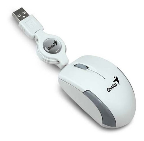 Mouse Mini Genius Optico Pc Retractil Calidad Premium Ramos