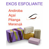 Sabonete Barra C 4 Ekos Esfoliante 100g Cada