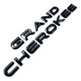 Emblemas Grand Cherokee Jeep Negro 4x4 V8 Jeep Cherokee
