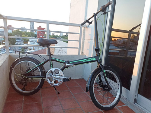 Bicicleta Firebird Folding Plegable R20 6v Freno A Disco