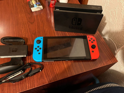 Nintendo Switch 32gb Standard  Rojo Neón, Azul Neón Y Negro