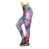 Pack X 2 Calzas Chupin Sublimadas De Lycra Talle 1 Al 5!!!