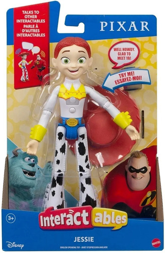 Figura Toy Story Interactables Jessie Toy Story En Español 