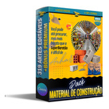 Pack +319 Artes Material De Construção Editáveis No Canva