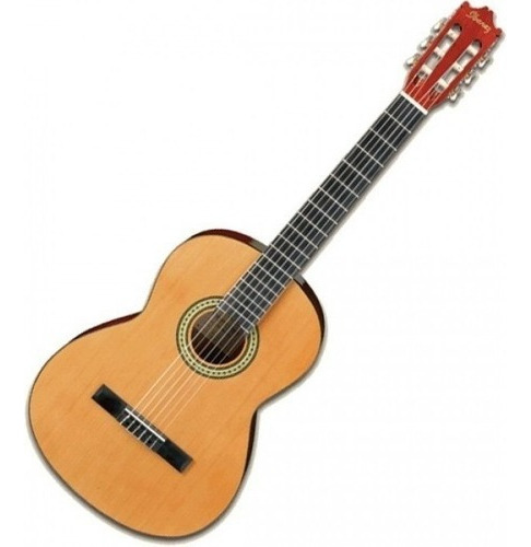 Guitarra Clásica Ibanez Ga3am Para Diestros Ambar Palo De Rosa