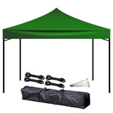 Gazebo 3x3 Metros Autoarmable Plegable De Exterior Verde