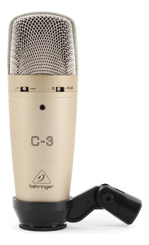 Micrófono Behringer C-3 Condensador Con Cable | Sin Uso