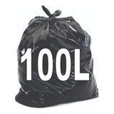Saco De Lixo Preto 100 Litros Com 100 Unidades Promoção