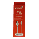 Cable De Datos Y Carga Rápida 3,1 A Para iPhone