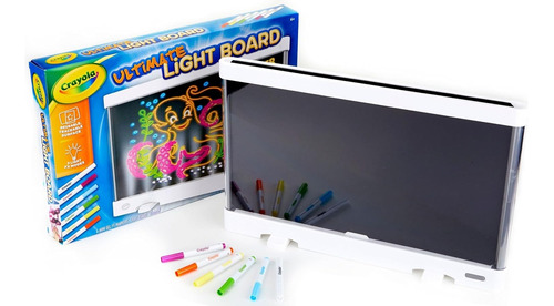 Tableta De Dibujo Crayola Iluminación Led Magic Pad