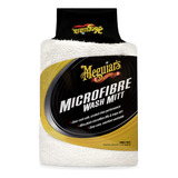 Meguiar´s X3002 Guante Lavado De Microfibra, Blanco, 7 B(m)