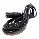 Alargue Para Auriculares Miniplug 3.5 Hembra Macho 2mt Cable