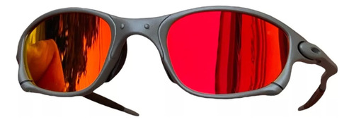 Oculos De Sol Doublex X-metal Penny Vilão 24k Vermelha Sport