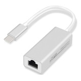 Adaptador Ethernet Tipo C A Tarjeta De Red Rj45 Usb 3.1