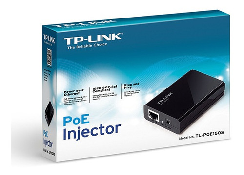 Inyector Poe Tp-link Tl-poe150s Gigabit 1000mbps Rj45 Port