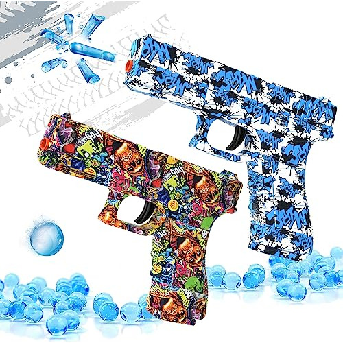 Pequeño Blaster De Bolas De Gel 2 Pack Blasters De Bol...