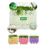 Flores Artificial Wisteria 18pcs  Decoración Fiesta Boda