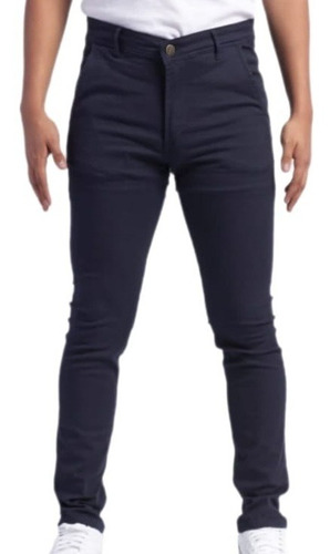 Pantalon Corte Chino Elastizado Hombre   Be Yourself Tiendas