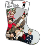 Bota Navideña Decoración Adorno Dulcero Bts Kpop