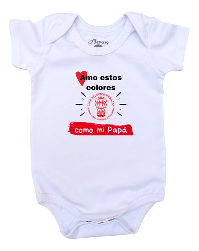 Body Bebé Algodón Huracan Dedicatoria Varios Modelos Regalo