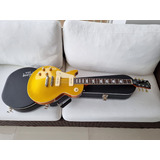 Guitarra Gibson Les Paul Standard Gold Top Canhoto P90+ Case