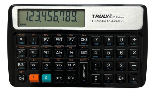 Calculadora Financeira - Truly - Tr12c Platinum