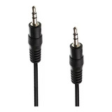 Cable Auxiliar Audio Estéreo Macho A Macho Jack 3.5mm, 50 Cm