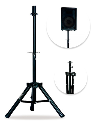 Tripé Suporte Pedestal Caixa Som Acústica Audio Profissional