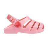 Sandália Infantil Menina Baby Zaxynina Doçura Rosa Glitter