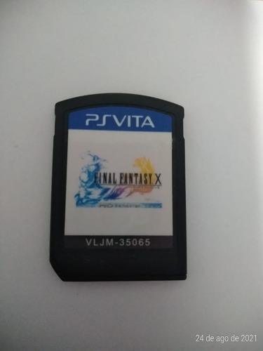 Jogo Ps Vita-final Fantasy X-só A Mídia( Sem Capinha)