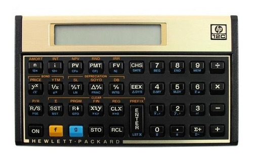 Calculadora Financeira Hp 12c Gold Original Lacrada Pt-br