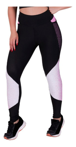 Calça De Ginastica Com Bolso Academia Moda Fitness Luxo