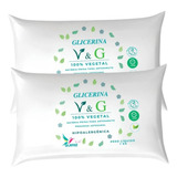 Kit 2 Glicerina Transparente V&g Sabonte Vegetal Bases 2kg