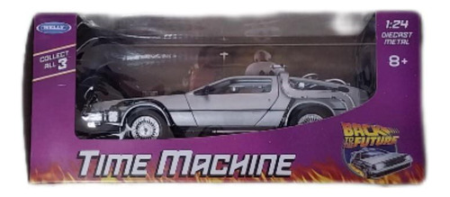 Welly Back To The Future Time Machine 1:24 Auto