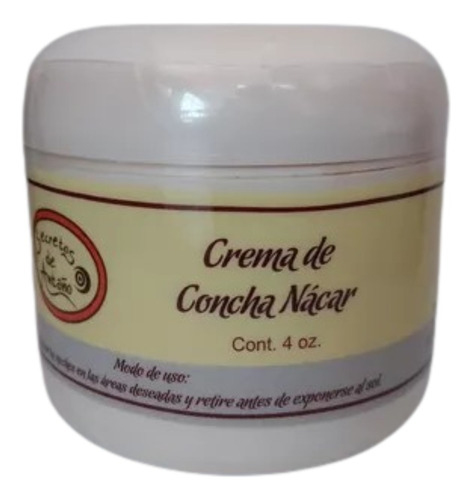 Crema Concha Nacar (envio Gratis)