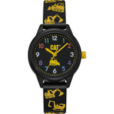 Reloj Cat Silicona Amarillo Niños Excavadora Kd41021117