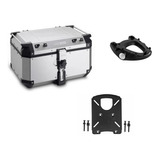 Suporte + Base M5 + Bau Aluminio Givi 58l Bmw F 700gs 800gs