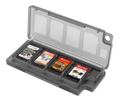 Estojo Case Switch Portátil Para Cartucho Nintendo Game Card