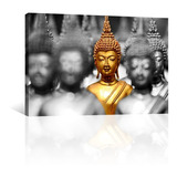 Cuadro Decorativo Zen Y Buda Canvas Estatua De Buda De Oro